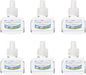 Yankee Candle Scent Plug Refill, Clean Cotton (Pack of 6)