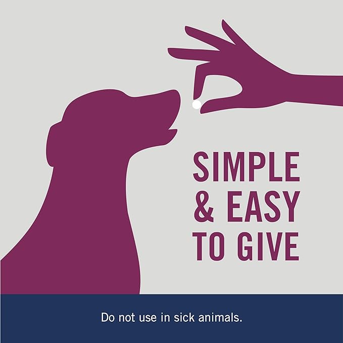 PetArmor 7 Way De-Wormer for Dogs, Oral Treatment for Tapeworm, Roundworm & Hookworm in Large Dogs & Puppies (Over 25 lbs), Worm Remover (Praziquantel & Pyrantel Pamoate), 2 Flavored Chewables-Mewly Pet