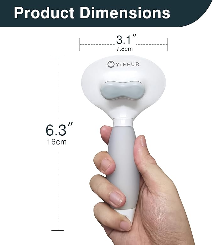 Cat Hair Brush,Cat Brush for Shedding,Soft Silicone Self Cleaning Brushes for Short and Long Haired Cats for Grooming and Shedding-Mewly Pet