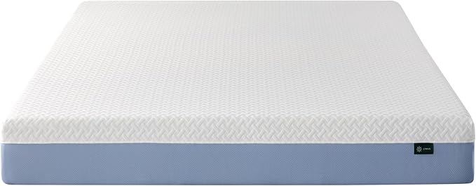 ZINUS 8 Inch Full Cooling Essential Memory Foam Mattress [NewVersion], Fiberglass Free, Medium Feel, Breathable Cooling Layers, Certified Safe Materials