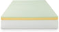ZINUS 3 Inch Green Tea Memory Foam Mattress Topper, Pressure-Relieving Layers, CertiPUR-US Certified, Short Queen