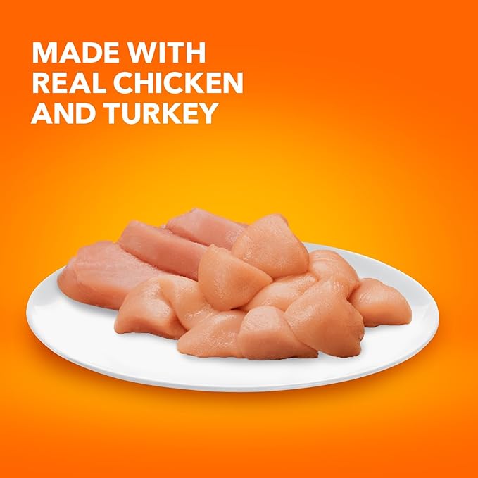 IAMS Proactive Health Indoor Weight Control & Hairball Care Adult Dry Cat Food, Chicken & Turkey Recipe, 7 lb. Bag-Mewly Pet