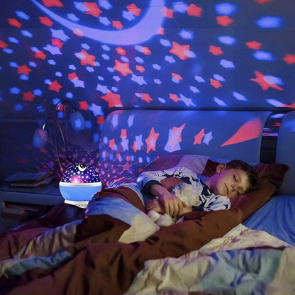 Star Projector, Night Light Lamp Fun Birthday Gifts for 1-4-6-14 Year Old Girls and Boys Kids Bedroom Decor -Blue