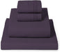 Mellanni King Sheets Set - 4 PC Iconic Collection Bedding - Hotel Luxury, Extra Soft, Cooling Bed Sheets - Wrinkle, Fade, Stain Resistant (King, Purple)