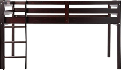 Concord Junior Loft Bed, Twin, Cappuccino