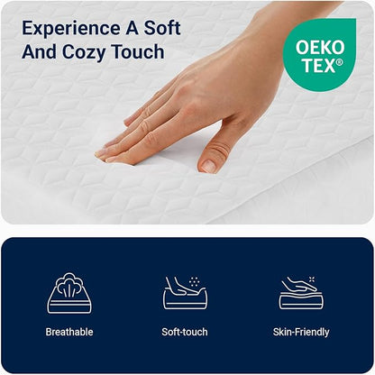 Avenco Full Size Mattress, 8 Inch Memory Foam Full Mattress in a Box for Comfort Sleep & Pressure Relief, CertiPUR-US Certified for Medium Firm Mattresses