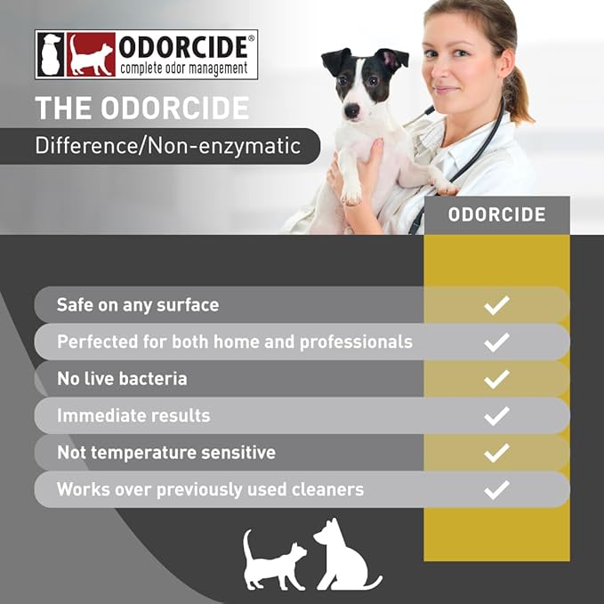 Ordorcide K.O.E. Apricot Odor Eliminator 16 oz for Strong Odor for Cages, Runs & More – Pet Odor Eliminator for Home & Kennel w/Safe, Non-Enzymatic Formula-Mewly Pet