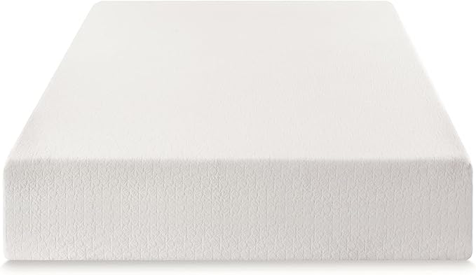 Best Price Mattress 14 Inch Cal King Mattress Bed-In-A-Box, Green Tea Memory Foam, White