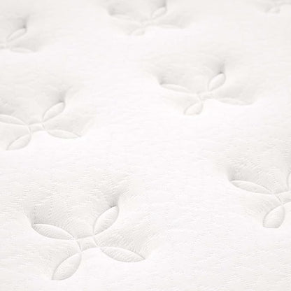 Modway Jenna 10” Innerspring and Memory Foam Queen Mattress With Individually Encased Coils