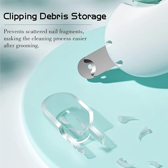 Dog Nail Clipper Cat Nail Trimmer, Adjustable Aperture, Safety-First Design, Inbuilt Nail File for Pets Claw Care Pet Grooming-Mewly Pet