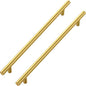 JOY DECOR 45 Pack Cabinet Handles, Gold Cabinet Pulls, 10 in Hole Center Kitchen Cabinet Handles, Stainless Steel T Bar Handles for Dresser Drawers
