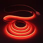 Aclorol COB LED Strip Light 5V USB Powered COB Led Light Red 3.28FT 320Leds CRI85+ Flexible Led Light Strip 1M for TV Wall Secretaire Cabinet Bed Lighting and Other DIY Lighting