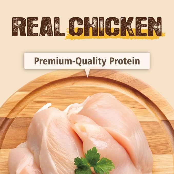 Gootoe Soft Chicken Dental Chews with Chlorophyll 1.5 lb, All Natural, Grain-Free, High-Protein, Healthy & Easily Digestible, Soft Texture, Resealable-Mewly Pet