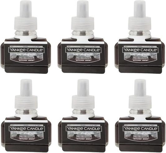 Yankee Candle ScentPlug Refill, Witches' Brew (Pack of 6)