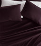 Linen Market Double-Brushed Microfiber Full Sheet Set 4 Piece – Oeko-TEX Certified Ultra Soft & Wrinkle-Free - 16" Deep Pocket Sheets - Easy Care Full Size - Purple