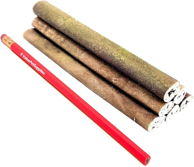 ValueBull USA Collagen Sticks for Dogs, 4-6 Inch Varied Chews, Natural Long-Lasting Dog Treats, 1 Pound - Promotes Joint, Skin & Coat Health with Glucosamine and Chondroitin-Mewly Pet