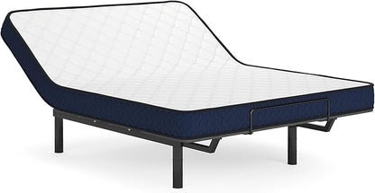 Signature Design by Ashley King Size Medium Firm 6 Inch Memory Foam Mattress with Breathable Quilted Cover, Fiberglass Free, Mattress in A Box