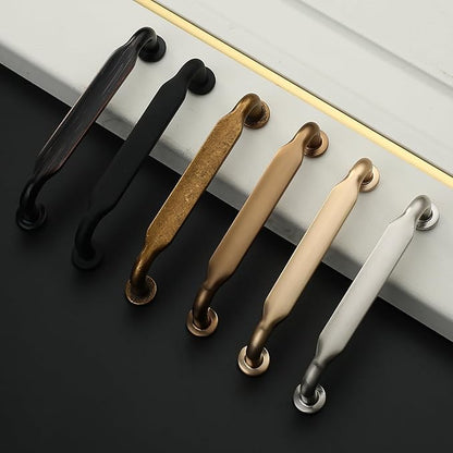 Asidrama 30 Pack 5 Inch(128mm) Champagne Bronze Kitchen Cabinet Handles, Cabinet Pulls Kitchen Cabinet Hardware for Cupboard Drawer Pulls