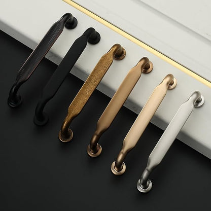 Asidrama 20 Pack 3.75 Inch(96mm) Brushed Brass Kitchen Cabinet Handles, Cabinet Pulls Kitchen Cabinet Hardware for Cupboard Drawer Pulls