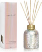 Capri Blue Reed Diffuser - Reed Diffuser Set Includes Scented Oil, Sticks, and Mercury Iridescent Glass Bottle - Home Decor Room Fresheners - Coconut Santal (5.7 fl oz)