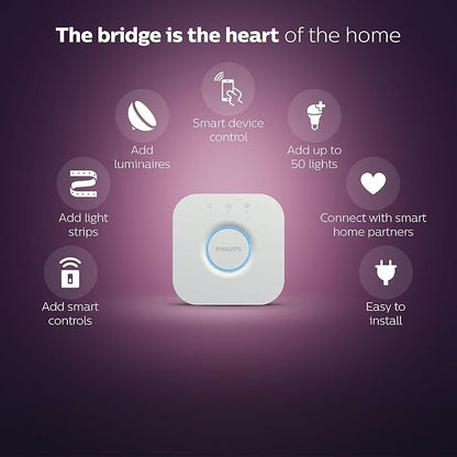 Philips Hue Indoor 6-Foot Smart LED Light Strip Plus Base Kit - Color-Changing Single Color Effect - 1 Pack - Control with Hue App - Works with Alexa, Google Assistant and Apple HomeKit (Pack of 4)