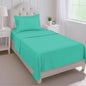 Mejoroom Twin Sheet Set - Hotel Collection Twin Sheets - Bedding Sheets & Pillowcases with Deep Pocket Fitted Sheet, Breathable, Wrinkle & Fade Resistant - 3 Piece(Mint)