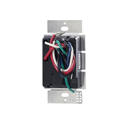 Lutron Caseta Original Smart Light Switch (Lutron Smart Hub Required), for Home, LED Lights, and Fans, 6 Amp, Single-Pole/3-Way, Neutral Required, PD-6ANS-BL, Black