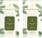 Thymes Pura Refills – 2 Pack of Oil Diffuser Scents – Long-Lasting Pura Diffuser Refills – Premium Home Fragrance – Notes Siberian Fir Needles, Cedarwood & Sandalwood (Frasier Fir, Pack of 2)