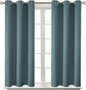 BGment Room Darkening Curtains 54 Inches Long - Grommet Thermal Insulated Drapes Window Treatment Curtains for Bedroom, 2 Panels, 38 x 54 Inch, Stone Blue