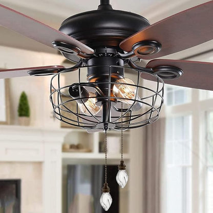 Ceiling Fan Pull Chain, 12 inch Cristal Glass, Polished Antique Finish, 1PCS