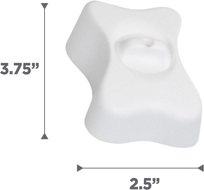 Outward Hound by Nina Ottosson Bone Replacement Parts for Interactive Dog Puzzles - DogBrick, DogTornado, DogSmart, PuppyTornado, PuppySmart, 5-Pack, White-Mewly Pet