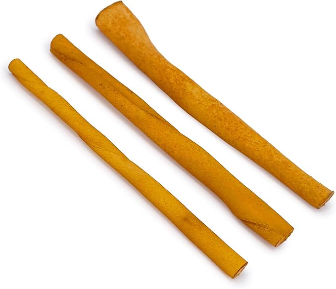 ValueBull USA - Rawhide Twists for Small Dogs, 5 Inch, Smoked, Varied Thicknesses, 1000 Count Bulk Pack - Natural & Safe, USA Beef Hide, Long Lasting, Chemical Free, No Artificial Flavors-Mewly Pet