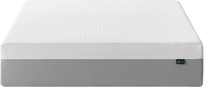 ZINUS 12 Inch Green Tea Essential Memory Foam Mattress [New Version], Queen, Fiberglass Free, Medium Feel, Breathable Airflow Memory Foam, Certified Safe Foams & Fabric, Mattress in A Box