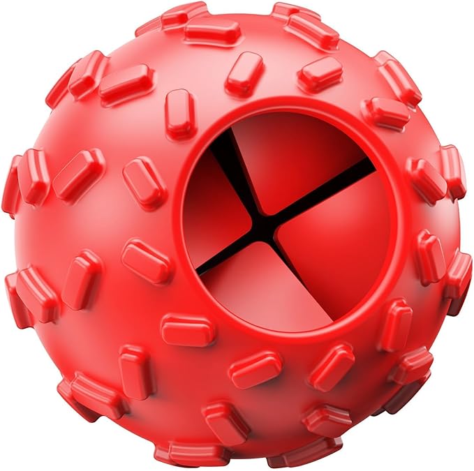 Treat Dispensing Dog Toys - Interactive Cognitive Dog Treat Toy,Puzzle Ball for Puppies & Small Dogs,Promotes Slow Eating, Reduces Stress,Perfect for Fetch,Chewing & Training-Mewly Pet