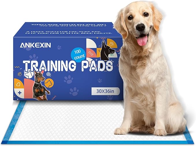 100 Counts XL Puppy Pee Pads 30x36 Inch | Super Absorbent Leak-Proof Dog Training Pads with Odor Control | Quick-Dry Potty Pads for Dogs & Cats-Mewly Pet