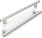 10 Pack 7.5 Inch(192mm) Kitchen Cabinet Handles Brushed Satin Nickel Cabinet Pulls Kitchen Cabinet Hardware Drawer Pulls for Cupboard Wardrobe