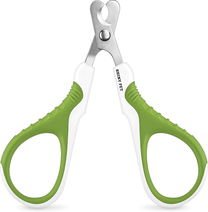 Cat Nail Clippers for Beginners and Groomers - Best Pet Nail Clippers & Claw Trimmer for Home Grooming Kit - Grooming Tool for Small Animals Tiny Dog Indoor Cat Bunny Rabbit Bird Kitten - Ebook Guide-Mewly Pet