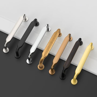 Asidrama 10 Pack 3 Inch(76mm) Champagne Bronze Kitchen Cabinet Handles, Cabinet Pulls Kitchen Cabinet Hardware for Cupboard Drawer Pulls
