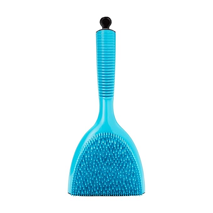 Michel Mercier Pet Detangling Brush - Thick Coat Dog & Cat Brush for Shedding & Grooming, Long/Short Haired Pets, Free Tick Remover Tool Included-Mewly Pet