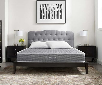 Modway Mila Firm 8" Fiberglass Free Memory Foam King Mattress