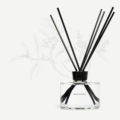 Maison Louis Marie - No.04 Bois de Balincourt Home Reed Diffuser Solution Refill | Luxury Clean Beauty + Fragrance (7.75 fl oz | 230 mL)