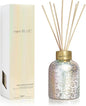 Capri Blue Reed Diffuser - Reed Diffuser Set Includes Scented Oil, Sticks, and Mercury Iridescent Glass Bottle - Home Decor Room Fresheners - Pineapple Flower (5.7 fl oz)