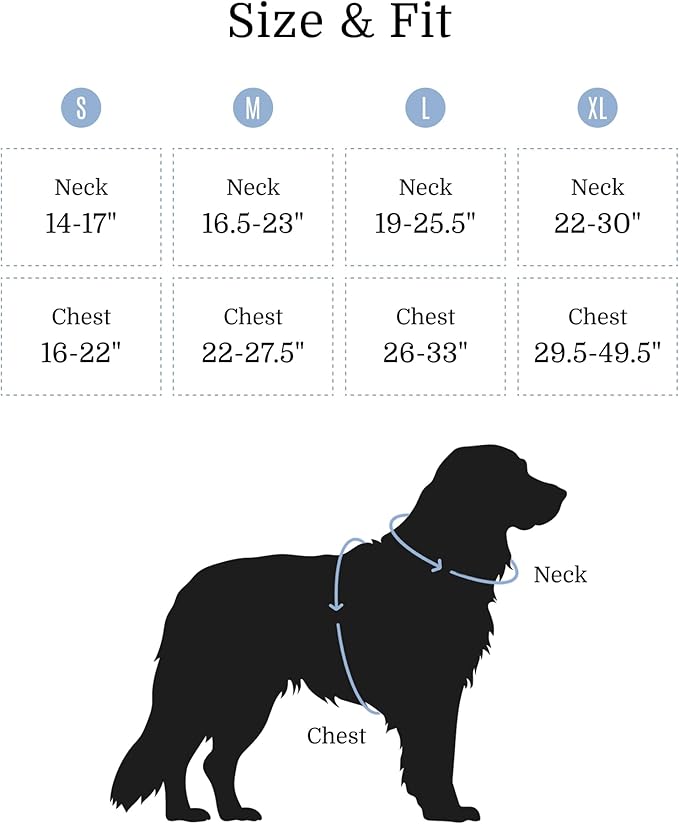 2025 New Edition, Fei & Eve MagEase Dog Harness - 3-Second Magnetic Buckles | 3-Point No-Pull Control | Heavy-Duty 900D Nylon | Dual Safety Handles | Breathable Mesh | Adjustable Fit | Medium, Blue-Mewly Pet