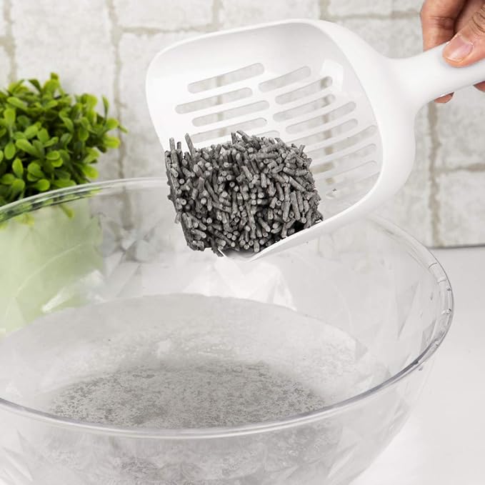 I AM TOFU - Tofu Cat Litter, Natural, Flushable, Dust Free Extra Clumping Pellet Litter (10 lb Bag, Charcoal)-Mewly Pet