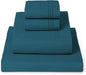 Mellanni Queen Sheets Set - 4 PC Iconic Collection Bedding - Hotel Luxury, Extra Soft, Cooling Bed Sheets - Wrinkle, Fade, Stain Resistant (Queen, Teal)