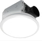 Homewerks 7141-50 Bathroom Fan Integrated LED Light Ceiling Mount Exhaust Ventilation 0.7 Sones 50 CFM, White