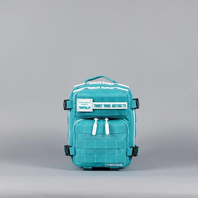 WOLFpak 9L Backpack Mini (Aqua Goddess)-Mewly Pet