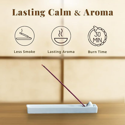 Hasegawa 永遠の今 | Hasegawa Original Low Smoke Japanese Incense Sticks | Agarwood & Sandalwood Blend | No Synthetic Fragrances (Mini, A Blend Agarwood & Sandalwood)