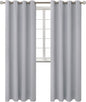BGment Room Darkening Curtains 108 Inches Long - Grommet Thermal Insulated Drapes Window Treatment Curtains for Bedroom, 2 Panels, 52 x 108 Inch, Light Grey