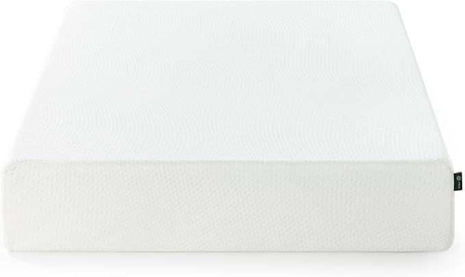 ZINUS 12 Inch Green Tea Essential Memory Foam Mattress, Queen, Mattress in A Box, Affordable Mattress, CertiPUR-US Certified